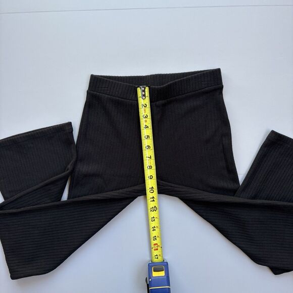 Vince Size XS Lot Of 2 Ribbed Stretch Flared Pull On Pant High Rise Soft Lounge - Picture 10 of 15